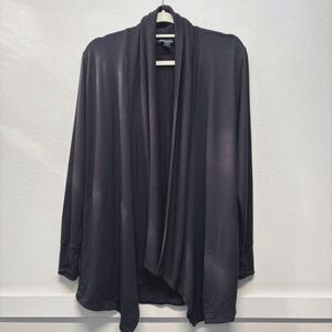 Athleta Women's Open Front Cardigan Black Size Medium